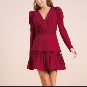 NEVER WORN SHORT RED DRESS